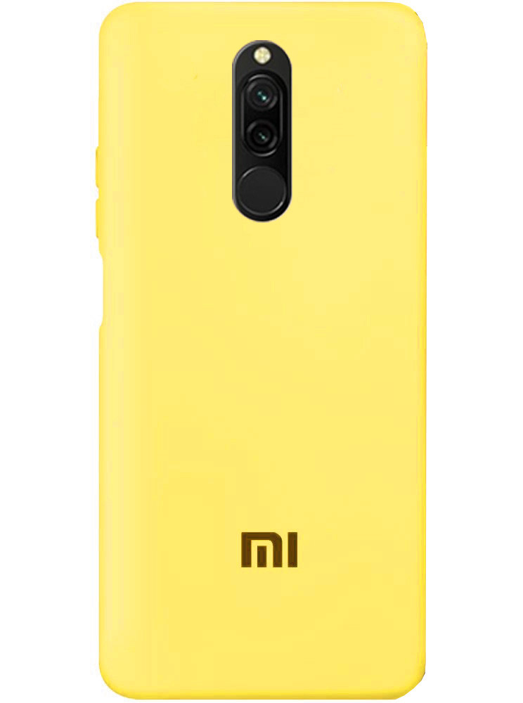 Чохол Silicone case Premium для Xiaomi Redmi 8 Yellow (20) жовтий