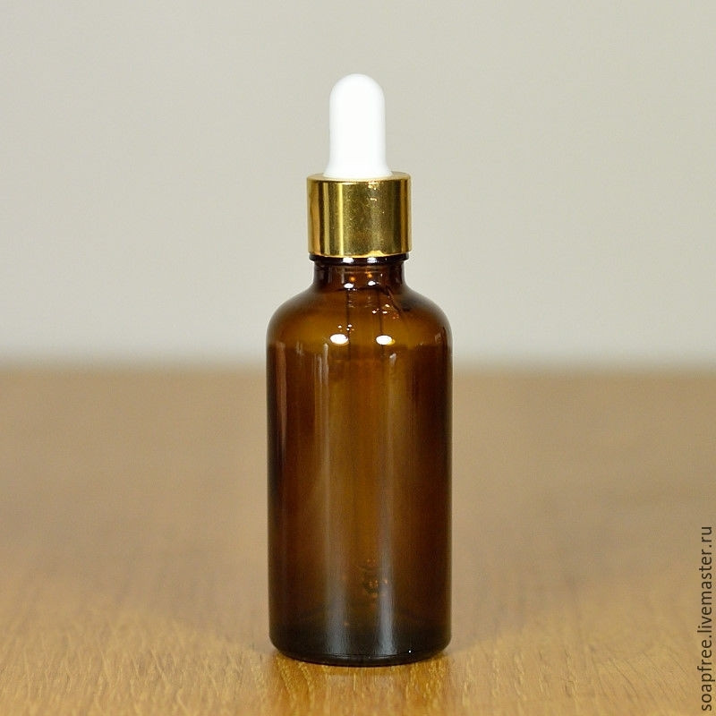 Купити Скляна баночка 50 мл. Флакон піпетка скляний 50 мл коричневий ...
