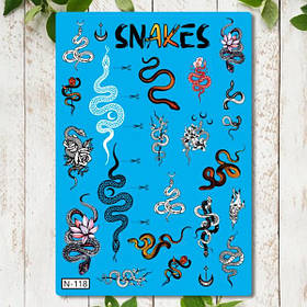Слайдер-дизайн Snakes (N-118)