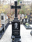 Надгробний сімейний пам'ятник з граніту з хрестом № 30, фото 2