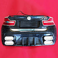 Задній бампер дитячого електромобіля BMW X8 Bambi M0570 чорний