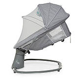 Центр шезлонг Mastela 8104 Сірий для хлопчика (бірюзові елементи), фото 6