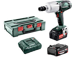 Акумуляторний ударний гайковерт Metabo SSW 18 LTX 600 [4 Ah Li-Power] (602198500)