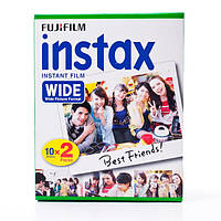 Фотоплёнка картридж Fujifilm Colorfilm Instax Wide 2х10 фото