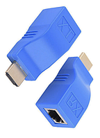 Удлинитель HDMI до 30 м по витой паре UTP RJ45 - пара (2 штуки)