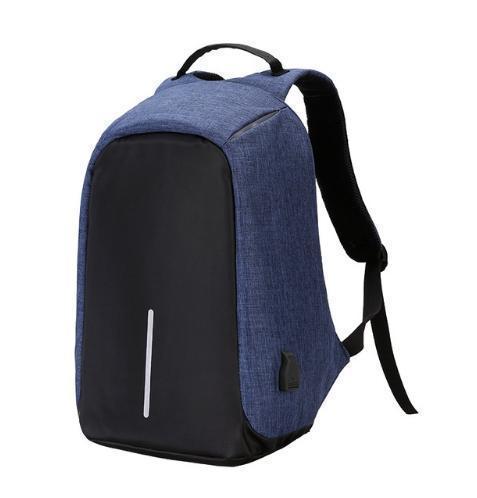 Розумний рюкзак-антизлодій Bobby XD Боббі з Usb зарядкою Синій 199723, фото 1