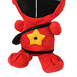 Дитяча м'яка плюшева іграшка нічник-проектор зоряного неба Гра в кальмара трикутник, фото 4