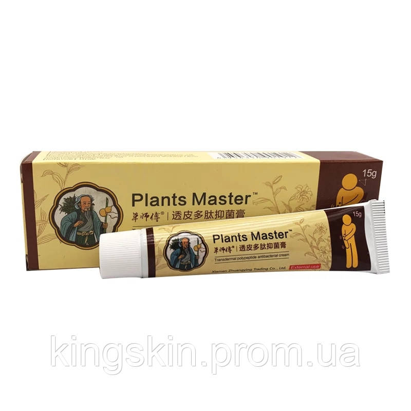 Мазь Plants Master. Лікування від дерматиту, екзем, укусів комах, псоріазу, критиків, стелі, алергії 15 гри