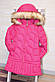 Дитяча красива зимова куртка на дівчинку, фото 3