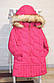 Дитяча красива зимова куртка на дівчинку, фото 5