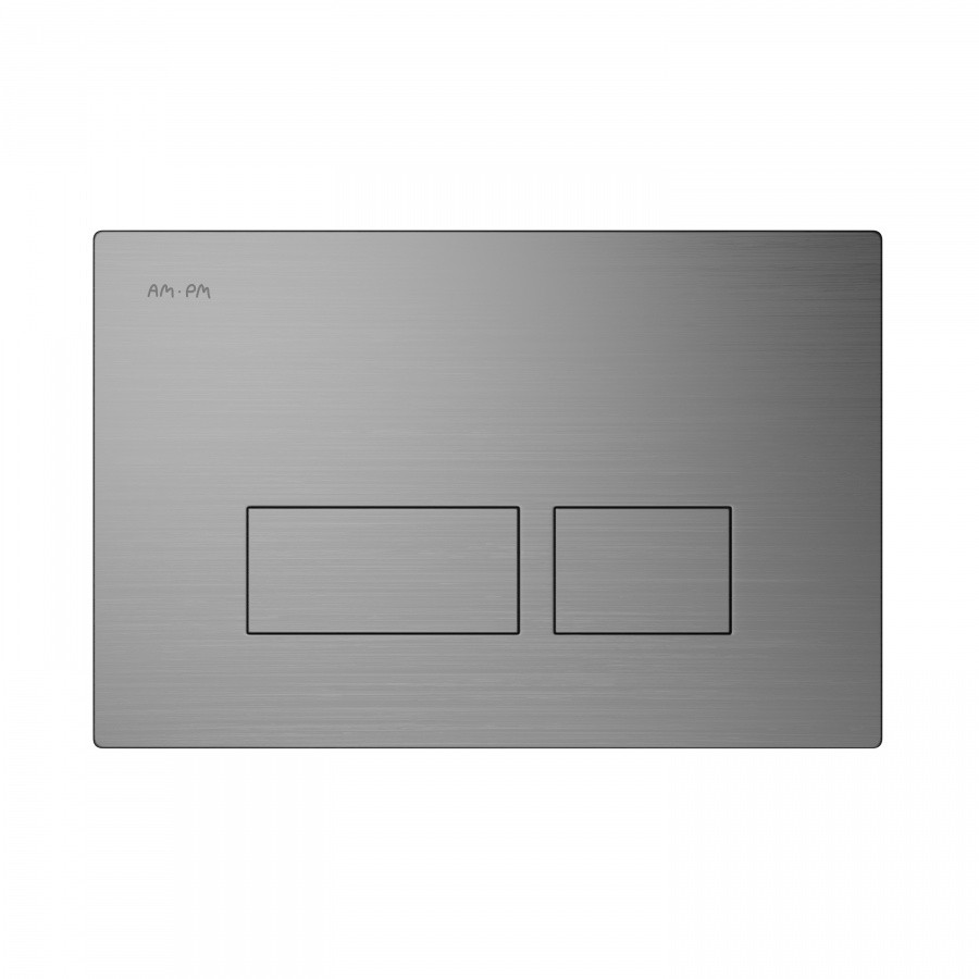 Кнопка змиву для інсталяції AM.PM Pro S I047031 подвійна матована хром 130441, фото 1