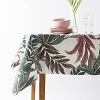 Скатерть 140х170 см IDEIA с пятно и водоотталкивающей пропиткой фрез хлопок