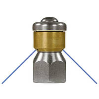 Ротационные форсунки без фронт. отв. Suttner ST-49.1 (для чистки труб) 1/4 IG, d-19 мм.