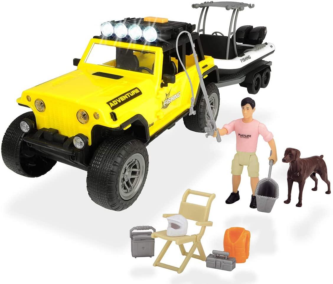 Игровой набор Dickie Toys «Плейлайф. Рыбалка» со звуковыми и световыми эффектами (3838001)