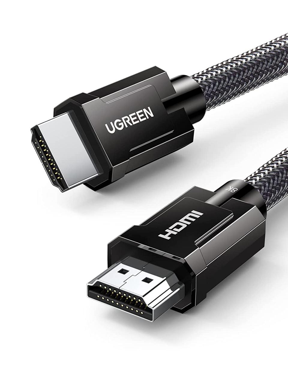 Кабель HDMI UGREEN 8K HDMI 2.1 надшвидкісний 60 Гц 48 Гбіт/с 3 м Black (HD135), фото 1