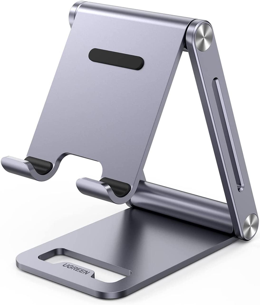 Тримач підставка UGREEN настільна для телефону алюмінієва Grey (LP263)