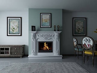 Портал камінний мармуровий Нептун