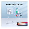 Кабель зарядний MFI Type-C-Lightning UGREEN для iPhone iPad 2 м White (US171), фото 3