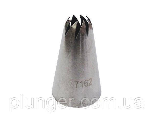 Насадка кондитерська No7162, закрита зірка
