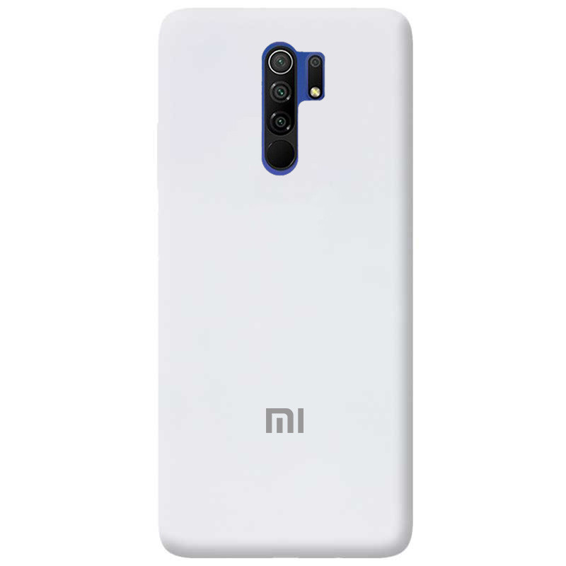 Чохол Silicone case Premium для Xiaomi Redmi Note 8Pro White (09) білий