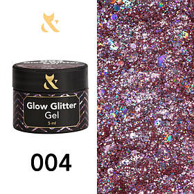 F. O. X Glow Glitter Gel 004