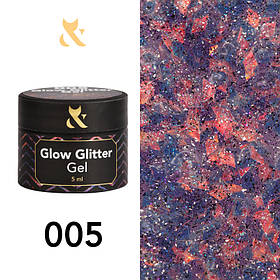 F. O. X Glow Glitter Gel 005