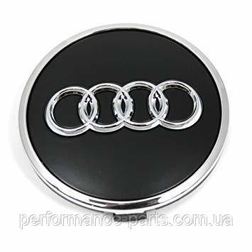 Ковпачок для диска Audi 8W0601170B чорний, фото 1