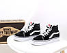 Зимові високі кеди Vans SK8 HI Winter Ванс хутряні чорно-білі чоловічі жіночі підліткові, фото 3