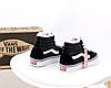 Зимові високі кеди Vans SK8 HI Winter Ванс хутряні чорно-білі чоловічі жіночі підліткові, фото 8