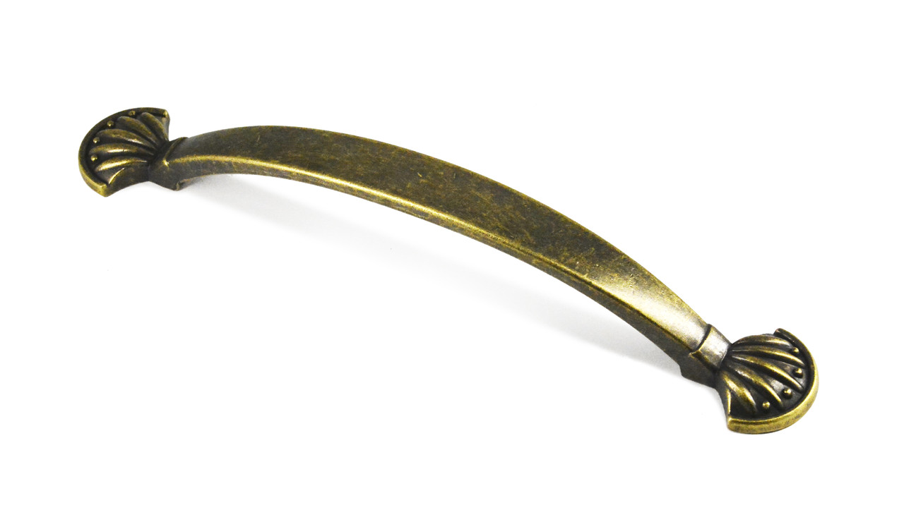 Меблева ручка скоба Kerron 128 мм зістарена бронза (RS-021-128 OAB)