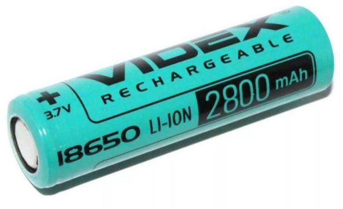 Акумулятор 18650 VIDEX 2800mAh