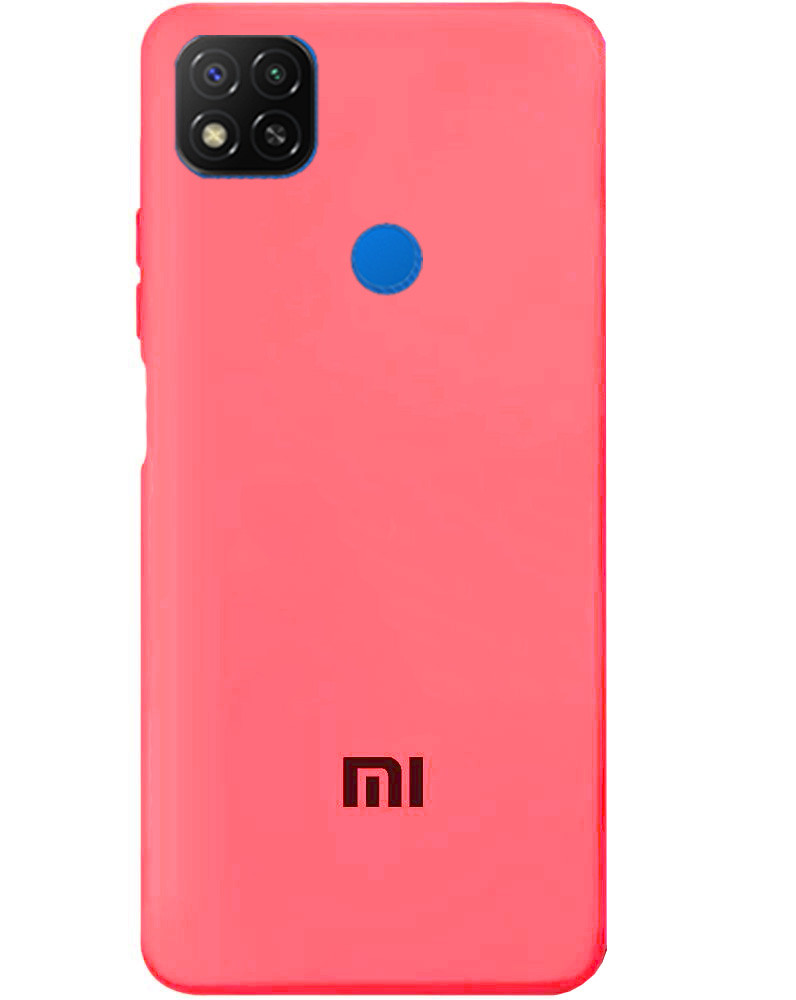 Чохол Silicone case Premium для Xiaomi Redmi 9C Coral (12) кораловий