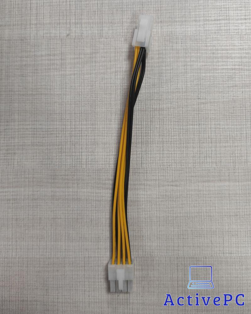 Перехідник живлення процесора АТХ з 4 pin на 8 pin 0.2 м
