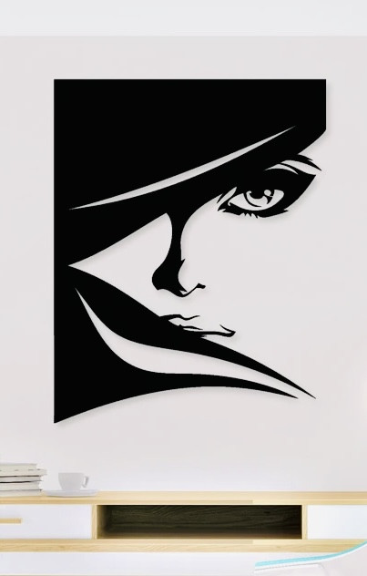 Декоративне панно Жіночий погляд