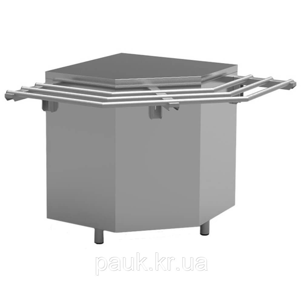 Кутовий стіл ЕН-КЗ-90-1050, зовнішній кутовий стіл для лінії роздачі, нейтральний прилавок на лінію роздачі їжі, фото 1