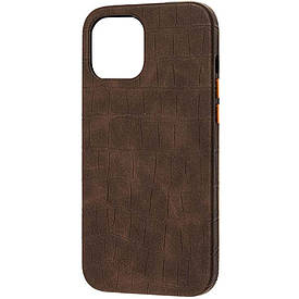 Шкіряний чохол Croco Leather для Apple iPhone mini 12 (5.4")