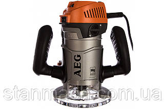 Фрезер AEG MF 1400 KE 4935411850, 1400Вт, хвостов.8/12мм, глибина фр.64мм, 10000-23000об/хв,сумка, 5,7кг, фото 3