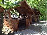 Дерев'яна альтанка, розбірна (на 8 людей) "Блеск", фото 3