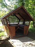 Дерев'яна альтанка, розбірна (на 8 людей) "Блеск", фото 5