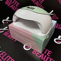 Лампа для манікюру BQ-V5, 120 Вт голуба, фото 5