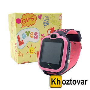 Дитячі наручний годинник Smart Watch з камерою і GPS KID-04