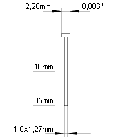 UNITOOL FA1835 пневмопістолет для штифтів "NP" довжиною 10 - 35 мм / з ПДВ + СЕРВІС, фото 2