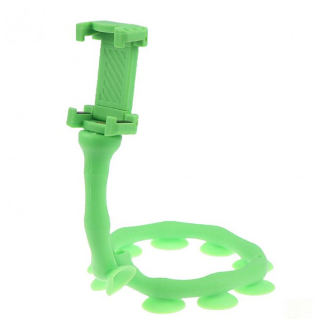 Тримач для телефону гнучкий Cute Worm Lazy Holder 7304 Зелений
