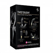 Універсальний вібратор з перловим масажем Dorcel TWIST DELIGHT, фото 4
