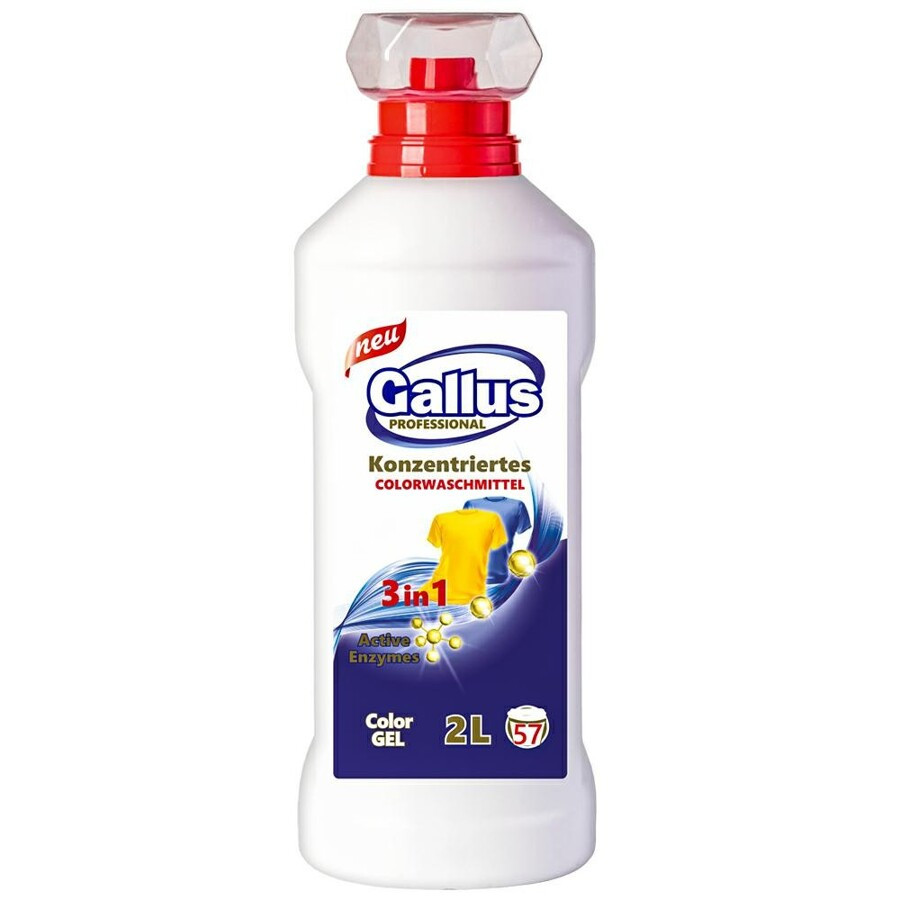 Гель-концентрат для прання кольорової білизни 3в1 Gallus Color 2 л