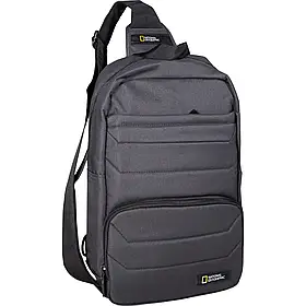Рюкзак одношлейковый повсякденний з відділенням для планшета National Geographic Pro N00726;125 темно-сірий