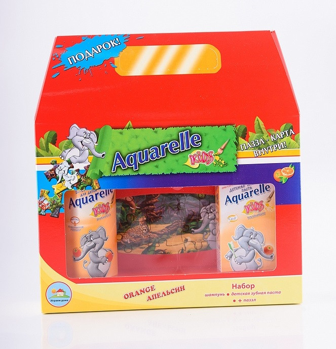 Aquarelle kids Дитячий подарунковий набір Апельсин