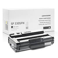 Картридж совместимый Ricoh Aficio SP 330sfn, увеличенный ресурс, 7.000 стр., Gravitone (GTR-SP330SFN-BK-XL)