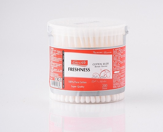 Косметичні ватні палочки Freshness 200 шт (3 800 023 411 848), фото 1