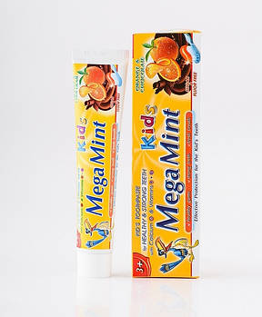 Mega Mint Kids Дитяча зубна паста Orange & Chocolate (3800023403522)
